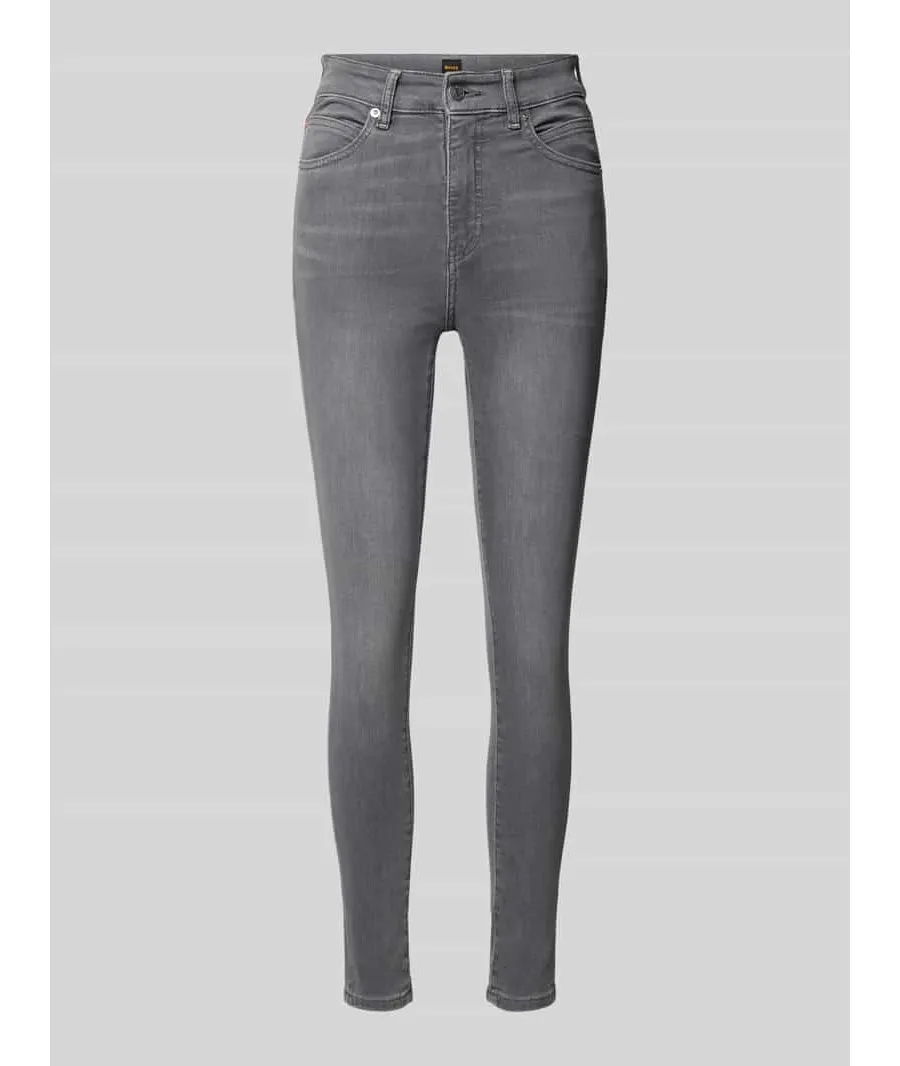 obrazek 1 Jeansy o kroju skinny fit z 5 kieszeniami