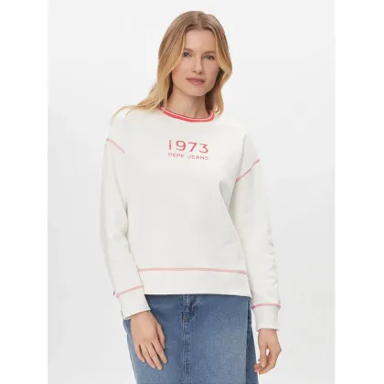 Zdjęcie Pepe Jeans Bluza Hache PL581398 Biały Boxy Fit