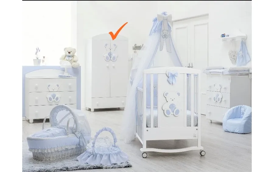 obrazek 1 Oryginalna włoska dziecięca szafa - Italbaby