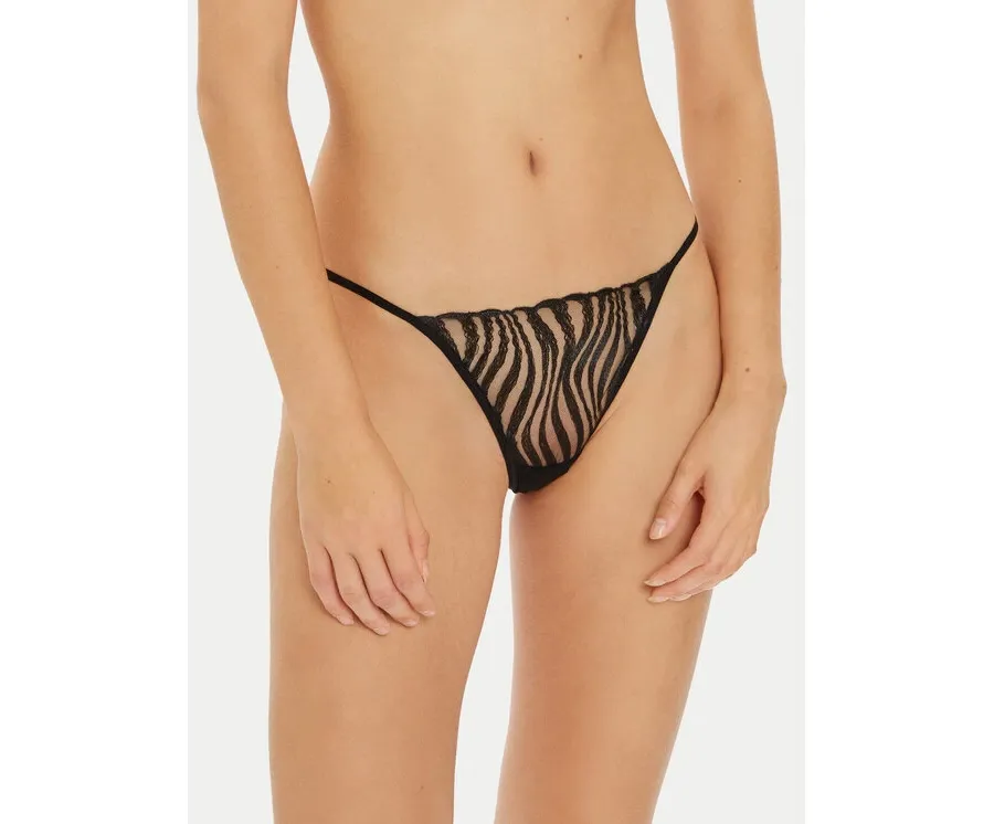 obrazek 1 Undress Code Stringi Blossom 724 Czarny