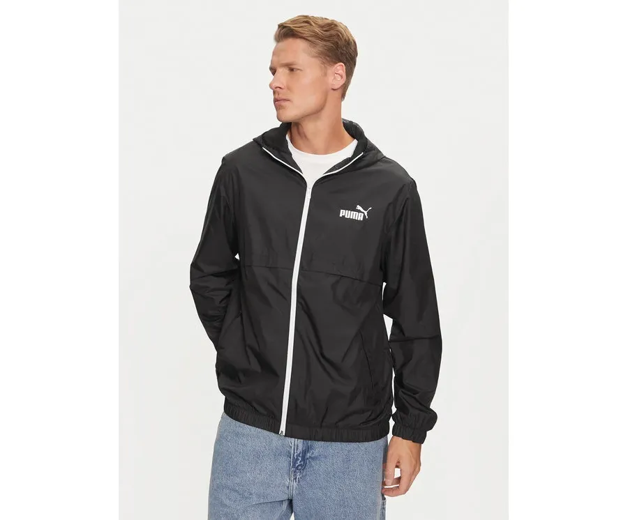 obrazek 1 Puma Wiatrówka Ess Solid 847484 Czarny Regular Fit