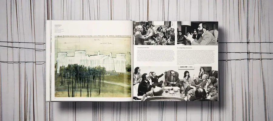 obrazek 7 Książka Christo and Jeanne-Claude. Wrapped Reichstag, Berlin, 1971–1995 - Taschen