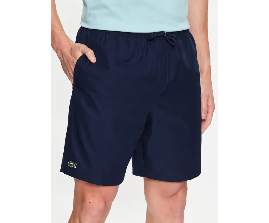 obrazek 1 Lacoste Szorty tenisowe GH353T Granatowy Regular Fit