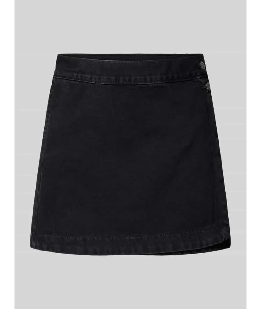 obrazek 1 Spódnica jeansowa w stylu kopertowym