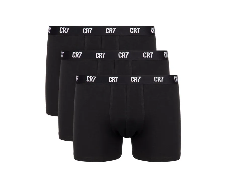 obrazek 1 Cristiano Ronaldo CR7 Komplet 3 par bokserek Basic Trunk 3-Pack 8100-49-900 Czarny