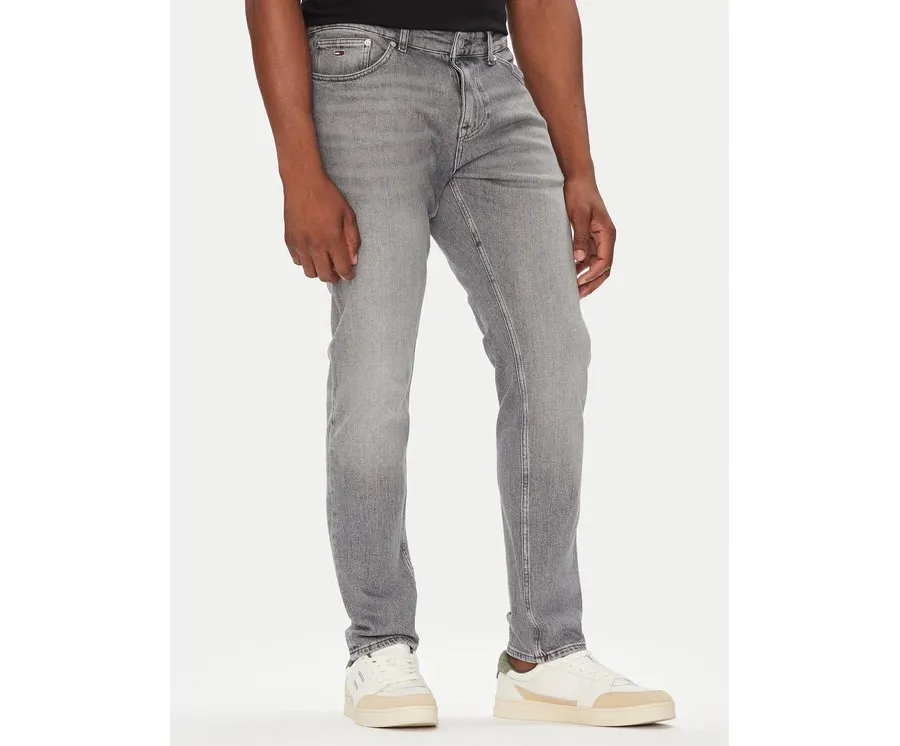 obrazek 1 Tommy Jeans Jeansy Austin DM0DM21231 Szary Slim Fit
