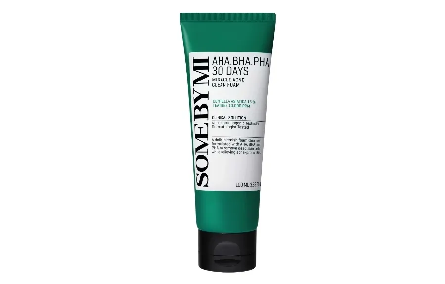 obrazek 1 Some By Mi AHA-BHA-PHA Miracle Acne Clear Pianka oczyszczająca 100 ml