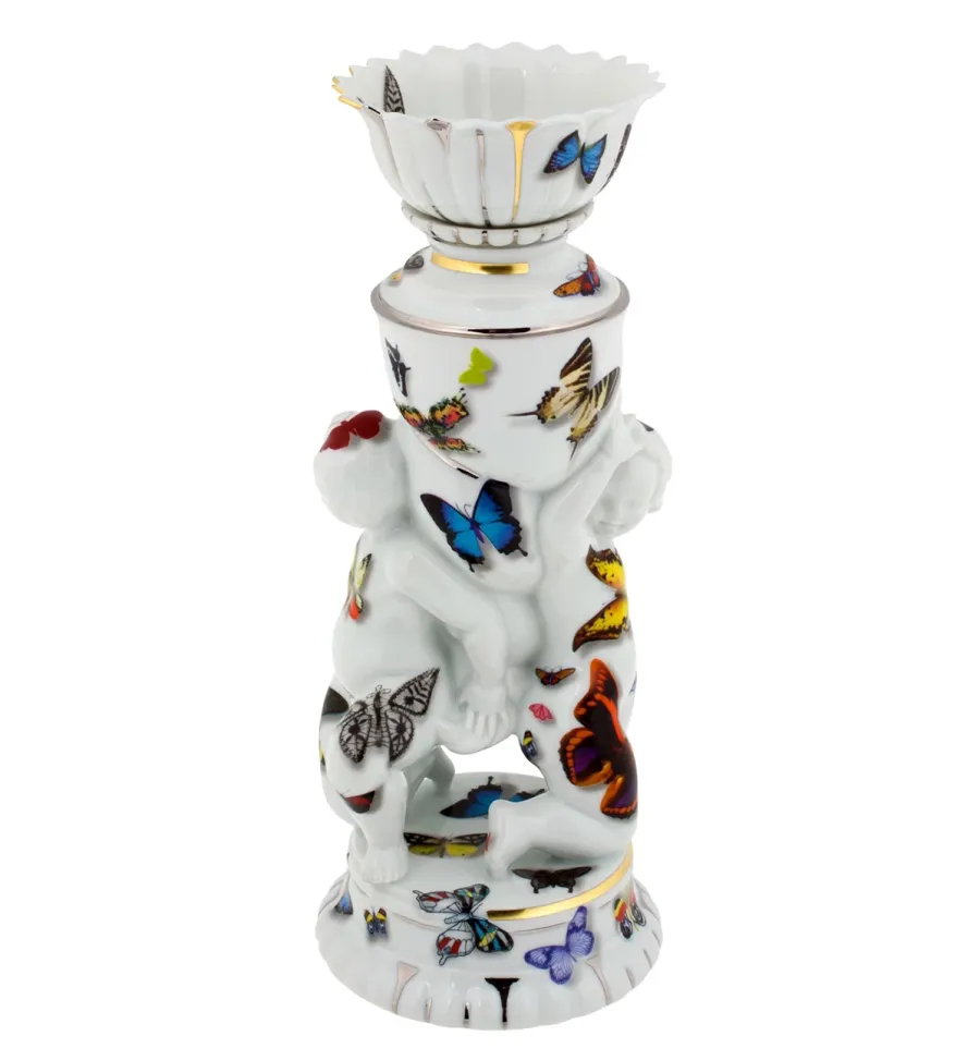 obrazek 1 Ozdobny świecznik wykonany z porcelany - Vista Alegre