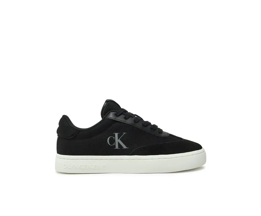 obrazek 1 Calvin Klein Jeans Sneakersy Classic Cupsole Low Mix Mg Wn YW0YW01636 Czarny