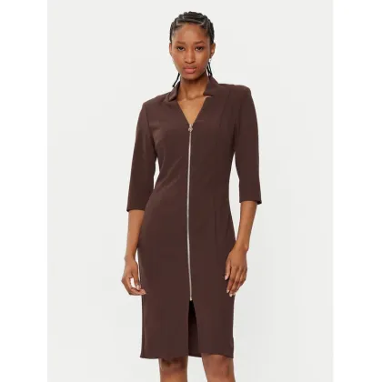 Zdjęcie Rinascimento Sukienka koktajlowa CFC0121893003 Brązowy Slim Fit