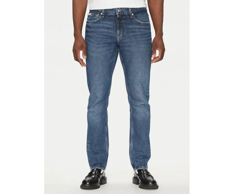 obrazek 1 Calvin Klein Jeans Jeansy J30J327156 Niebieski Slim Fit