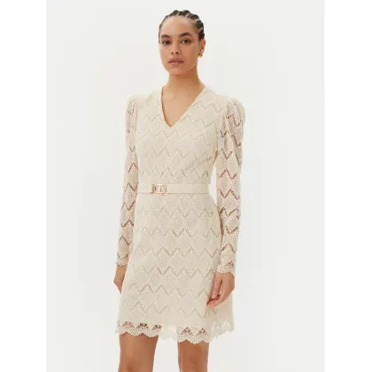 Zdjęcie TWINSET Sukienka koktajlowa 251TP2402 Beżowy Regular Fit