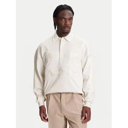 Zdjęcie Tommy Hilfiger Bluza F1 Movie Rugby MW0MW41388 Beżowy Regular Fit