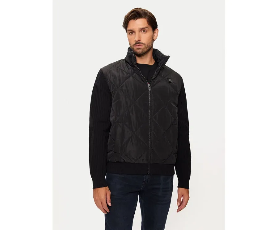 obrazek 1 Hugo Kurtka przejściowa Sybon 50524549 Czarny Regular Fit HUGO