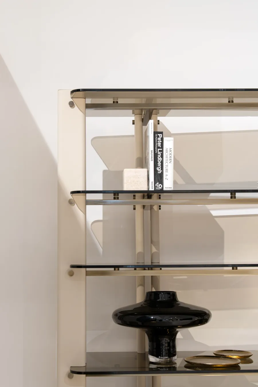 obrazek 14 Wspaniała włoska modernistyczna biblioteczka do salonu lub gabinetu