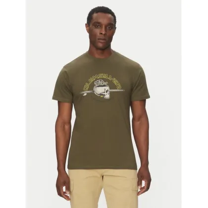 Zdjęcie Quiksilver T-Shirt EQYZT08056 Zielony Regular Fit