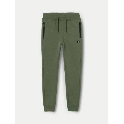 Zdjęcie NAME IT Spodnie dresowe 13220322 Zielony Regular Fit