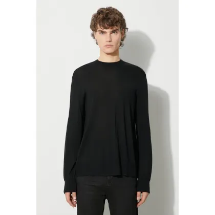 Zdjęcie Neil Barett sweter wełniany EVERYDAY SMALL BOLT WOOL męski kolor czarny lekki PBMA153.V604.0101