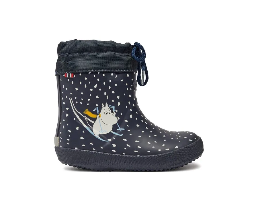 obrazek 1 Viking Kalosze Alv Indie Warm Moomin 1-13520-5 Granatowy