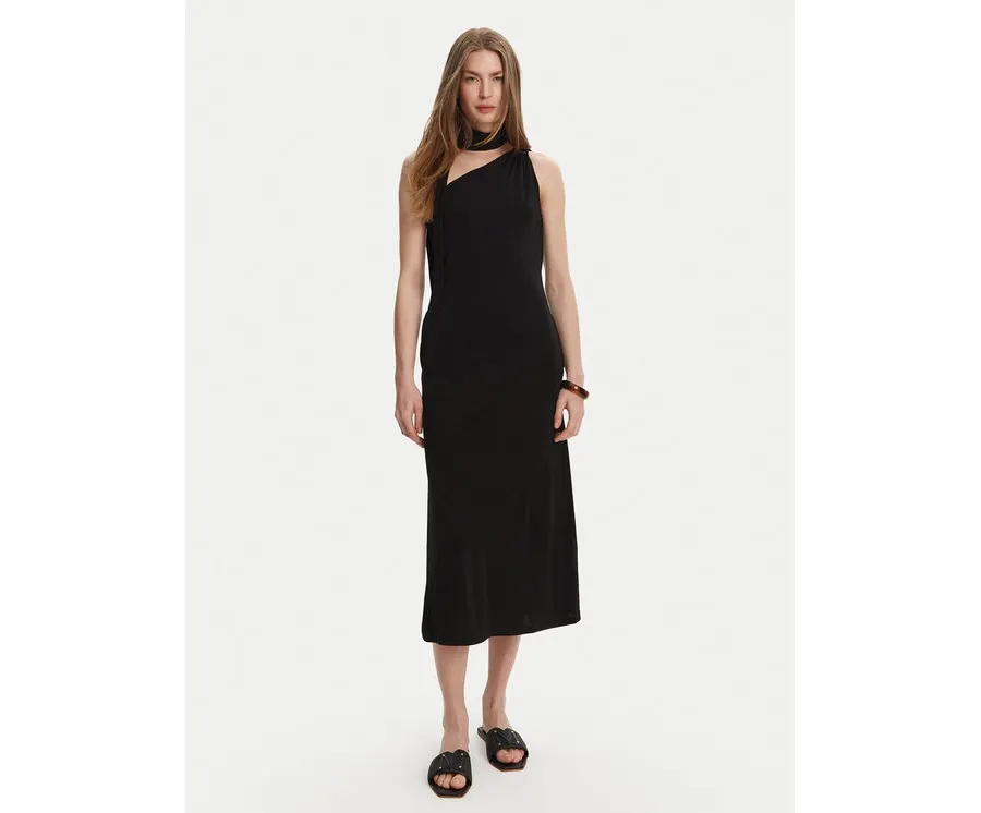 obrazek 1 Max Mara Sukienka koktajlowa Verbena 2516621068 Czarny Regular Fit
