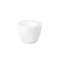 Picture White porcelain egg cup with a modern shape - Seltmann Weiden
