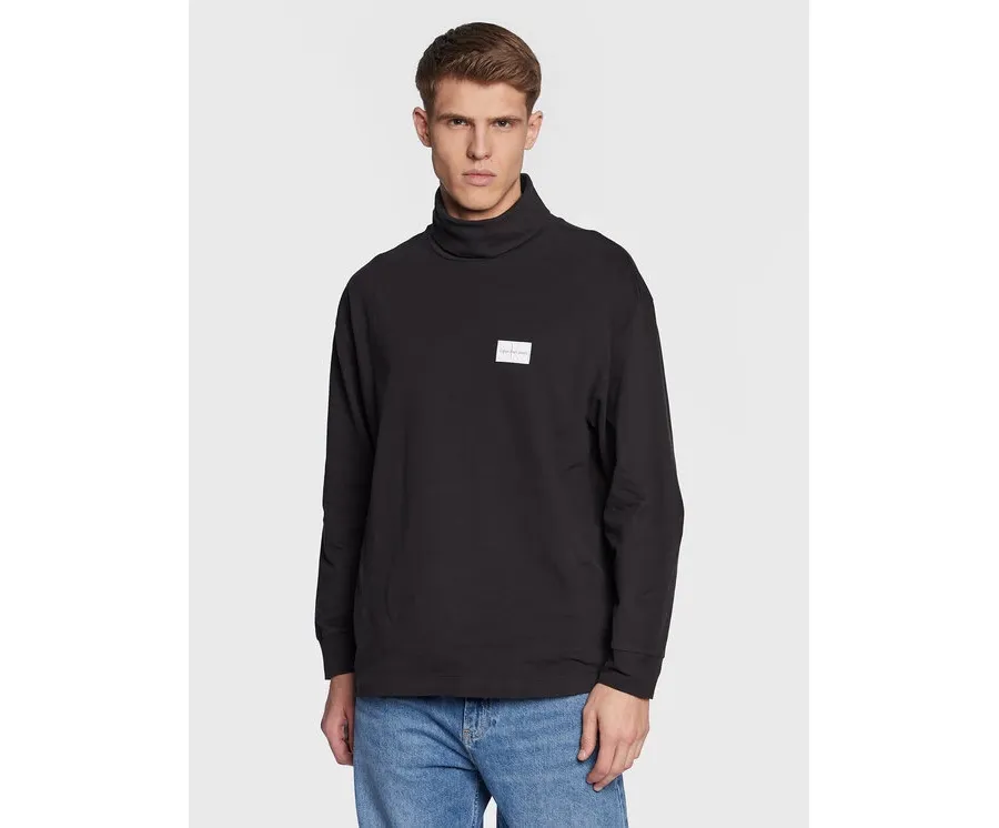 obrazek 1 Calvin Klein Jeans Longsleeve J30J322626 Czarny Regular Fit
