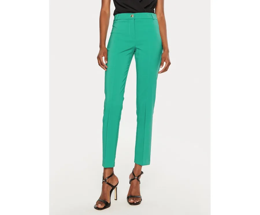 obrazek 1 Rinascimento Spodnie materiałowe CFC0119993003 Zielony Regular Fit