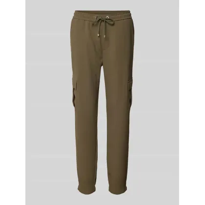 Zdjęcie Spodnie cargo o kroju regular fit z elastycznym pasem model ‘Easy Cool’