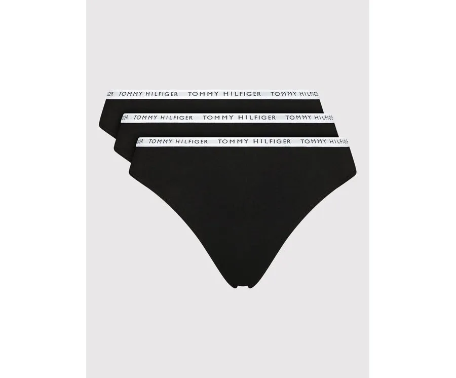obrazek 1 Tommy Hilfiger Komplet 3 par stringów UW0UW02829 Czarny