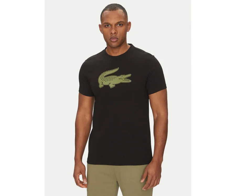 obrazek 1 Lacoste T-Shirt TH2042 Czarny Regular Fit