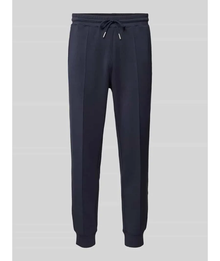 obrazek 1 Spodnie dresowe o kroju slim fit z przeszytym kantem model ‘jack’