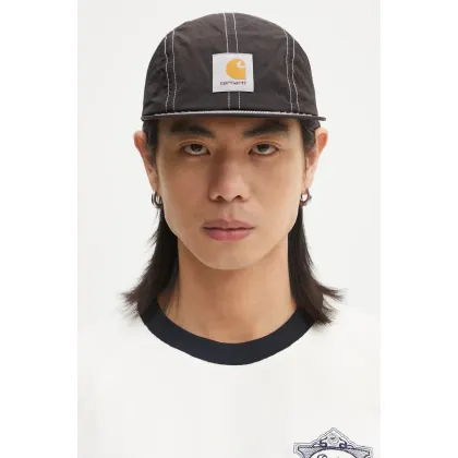Zdjęcie Carhartt WIP czapka z daszkiem Canby Cap kolor czarny gładka I034601