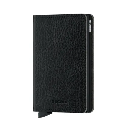 Zdjęcie Secrid Portfel skórzany kolor czarny SVg.Black.Black-BLACK