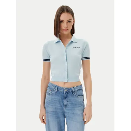 Zdjęcie Guess Jeans Kardigan W5GR03 Z3HO2 Błękitny Regular Fit