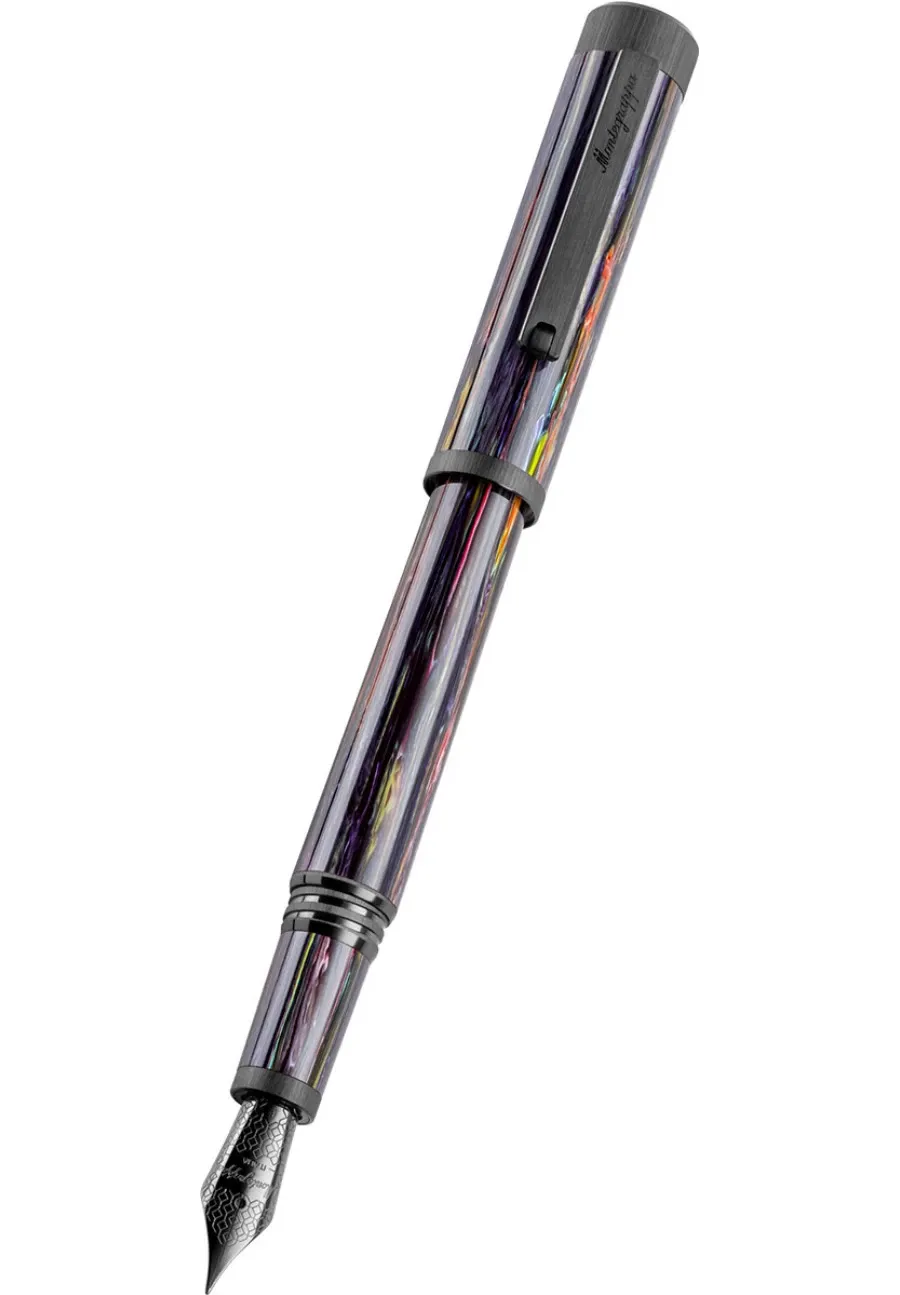 obrazek 3 Pióro wieczne Zero Zodiak Aquarius, Ultra Black, stalówka stalowa