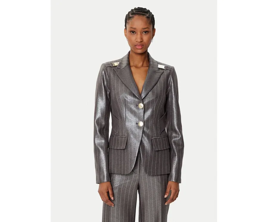 obrazek 1 Babylon Marynarka E00285 Szary Regular Fit