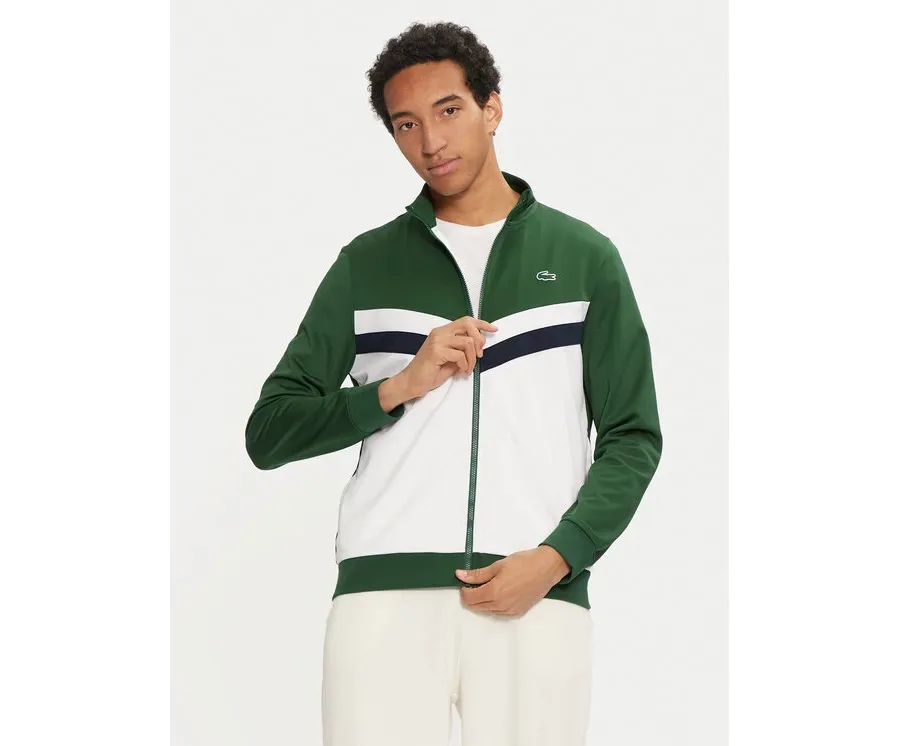 obrazek 1 Lacoste Bluza SH2646 Zielony Regular Fit