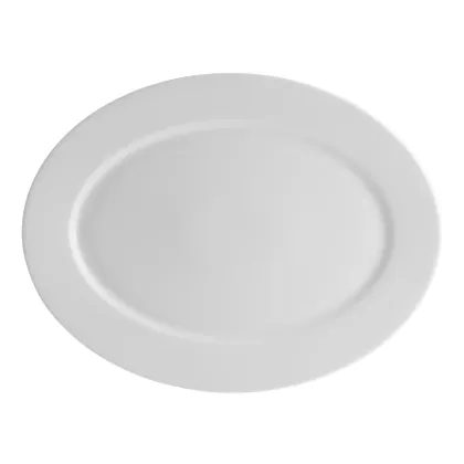 Zdjęcie Porcelanowy średni owalny talerz Broadway White - Vista Alegre