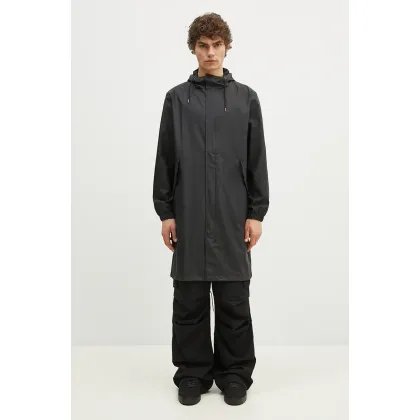 Zdjęcie Rains parka 18140 Fishtail Parka 18140 kolor czarny przejściowa 18140.01-Black