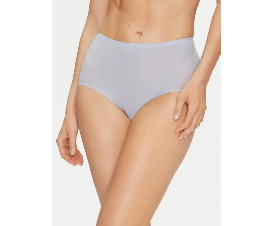 obrazek 1 Chantelle Figi klasyczne z wysokim stanem Soft Stretch C26470 Niebieski
