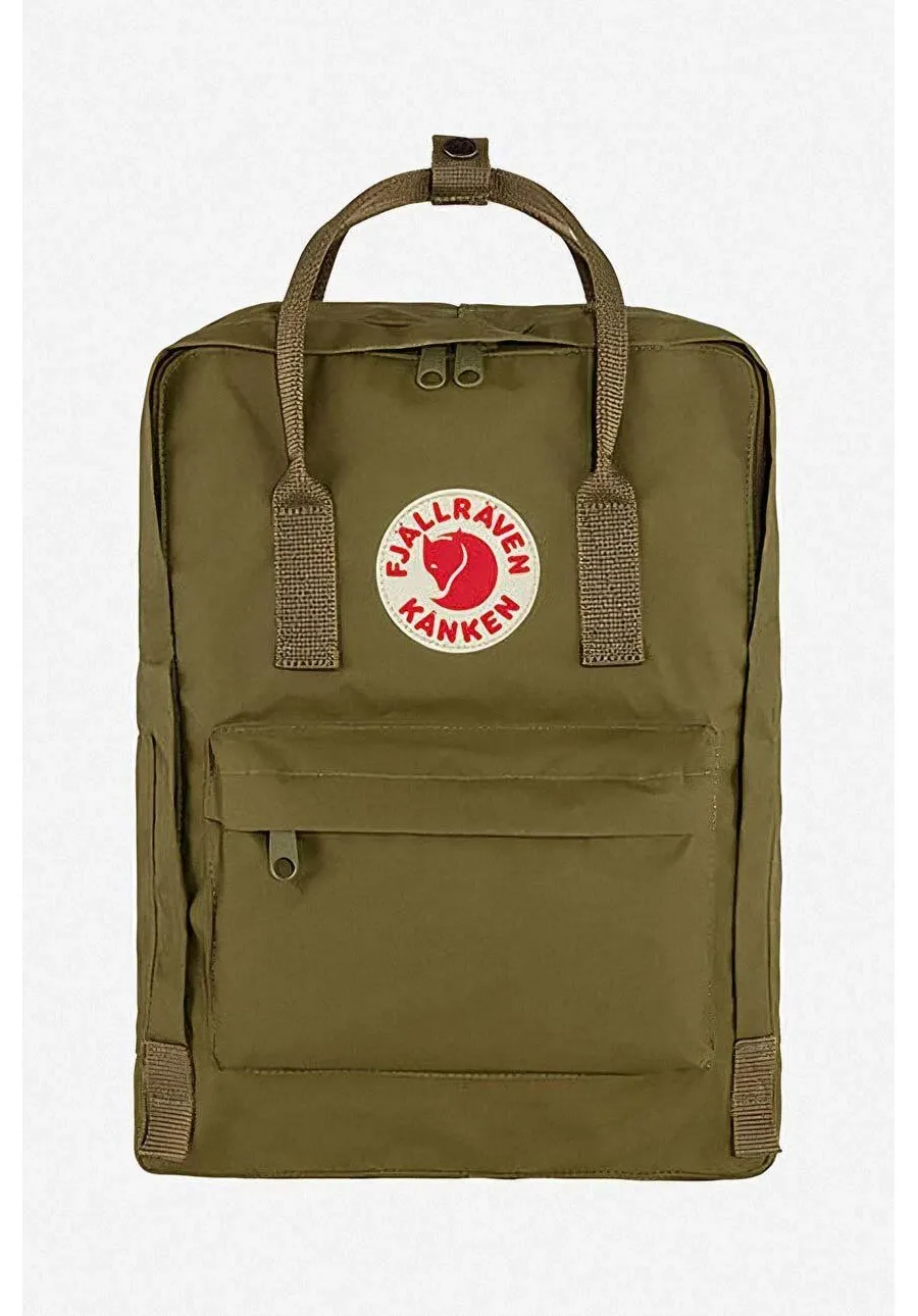 obrazek 1 Fjallraven plecak Kanken kolor zielony duży z aplikacją F23510.631-631