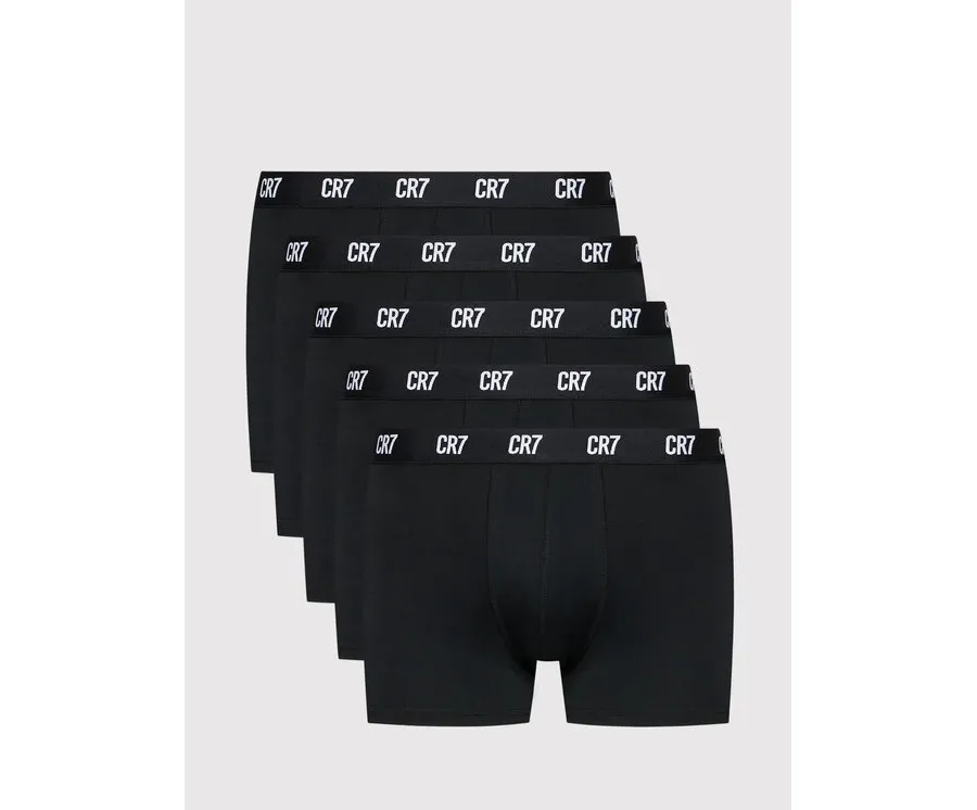 obrazek 1 Cristiano Ronaldo CR7 Komplet 5 par bokserek Basic Trunk 5-Pack 8106-49-2900 Czarny