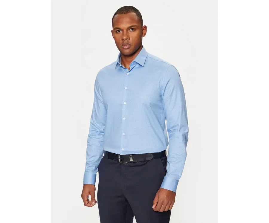 obrazek 1 Calvin Klein Koszula K10K112946 Niebieski Slim Fit