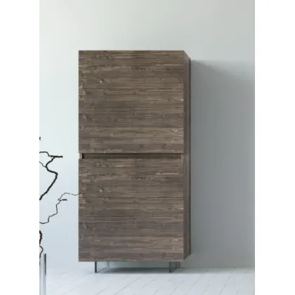 Zdjęcie Wysoki kredens Dallas z drewnianymi nóżkami - Fratelli Mirandola