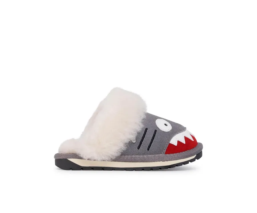 obrazek 1 EMU Australia Kapcie Shark Slipper K12436 Szary