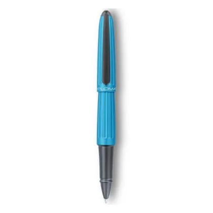 Picture Aluminum Aero ballpoint pen in turquoise