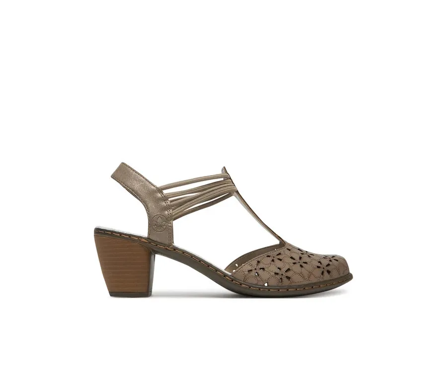 obrazek 1 Rieker Sandały 40966-64 Szary