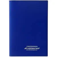 Zdjęcie Składane etui na dokumenty z dwiema kieszeniami i logo firmowym