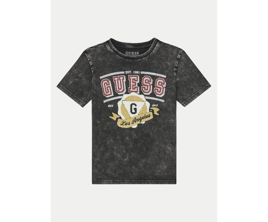 obrazek 1 Guess T-Shirt L5RI08 K8HM4 Czarny Regular Fit