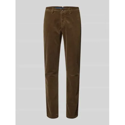 Zdjęcie Spodnie sztruksowe o kroju slim fit model ‘Subway’